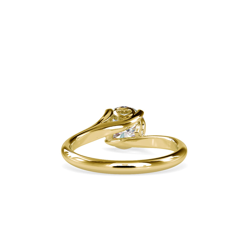 Heart Journey Solitaire Ring